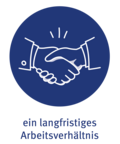 ein langfristiges Arbeitsverhältnis