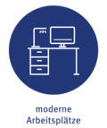 moderne Arbeitsplätze